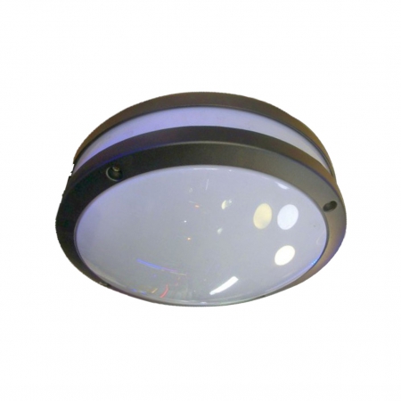 BLACK ROUND OUTDOOR ALUMINIUM FITTING- MCE