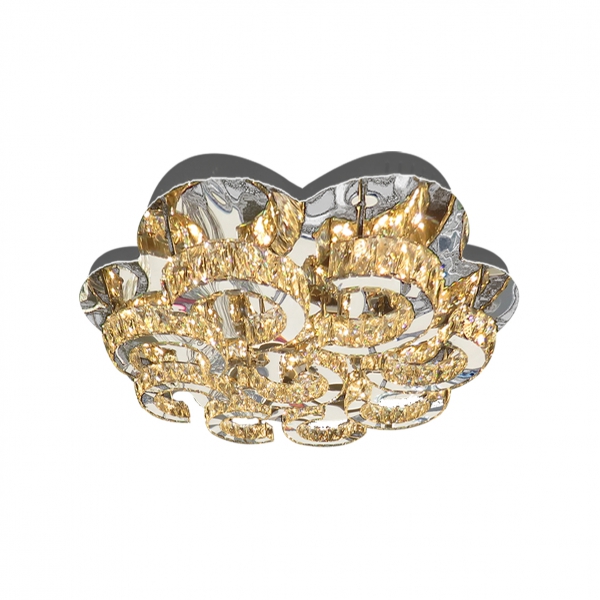 CRYSTAL CEILING LIGHT FITTING