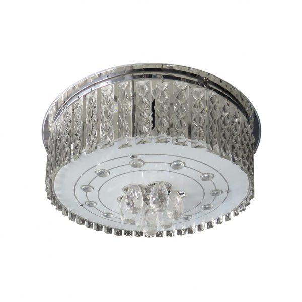 CEILING FITTING 7 LED POLISHED CHROME