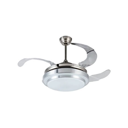 RETRACTABLE BLADE CEILING FAN