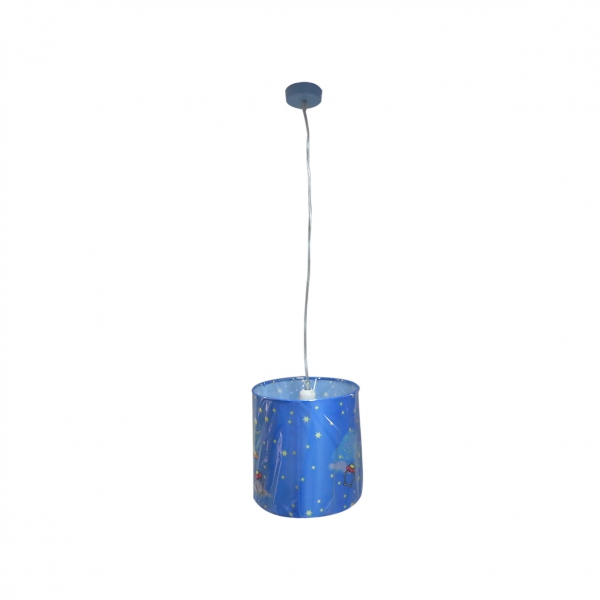 KIDS BLUE SPACE PENDANT