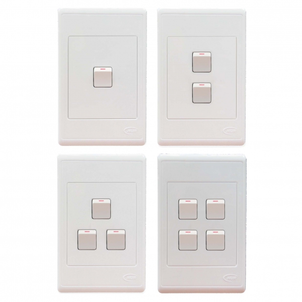 NUR WHITE SWITCH RANGE