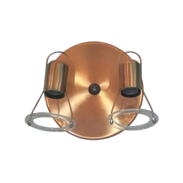 Mini Disc 2 Plate Copper Spotlight