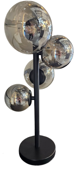 Desk Lamp Matt Black Bubble BS