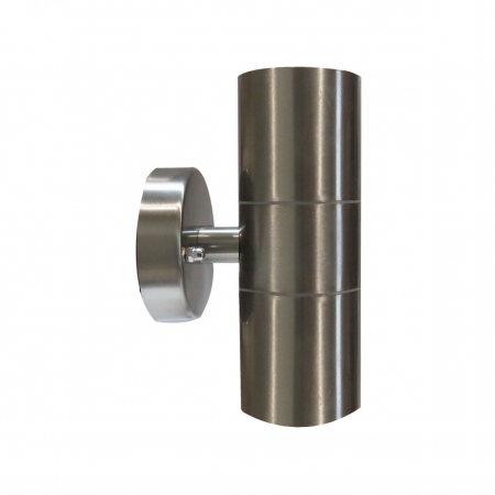 STAINLESS STEEL UP & DOWN OUTDOOR WALL LIGHT