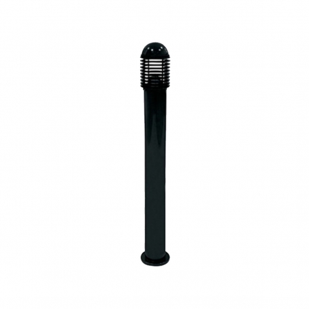 LOURVE BOLLARD 1020MM BLACK
