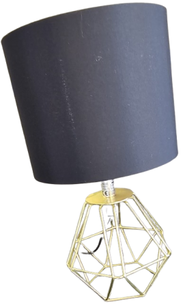 Table Lamp Carlton Black/Gold ER