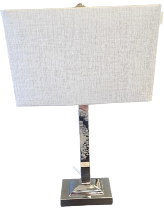 Table/Floor Lamp Champagne Shade BS